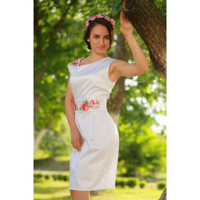 Embroidered dress "Spring Morning"